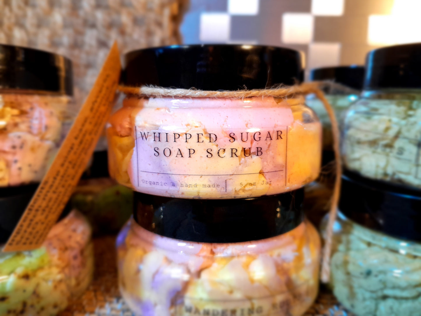 🌴Tropical Smoothie🌴 Whipped Sugar Soap Scrub 5oz