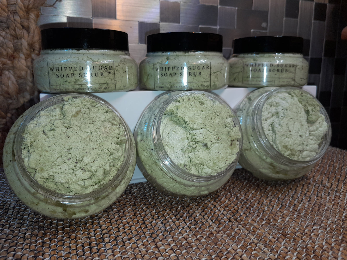 💚Green Godess💚 Whipped Sugar Soap Scrub 5oz