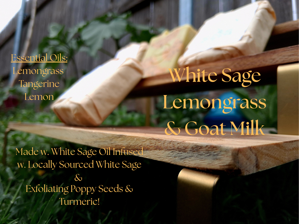 White Sage Lemongrass & Goat Milk Bar(cp)