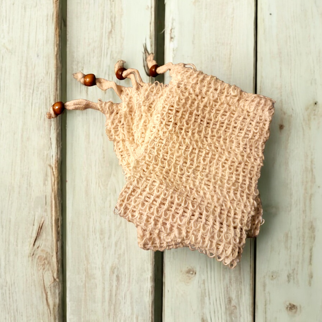 Exfoliating Soap Pouch/Hanger (Plant-Based🌿)