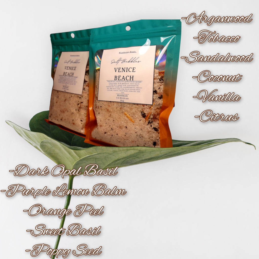 🪴Venice Beach Salt Bubbles Soak/Scrub Blend🪴(2 for $25)