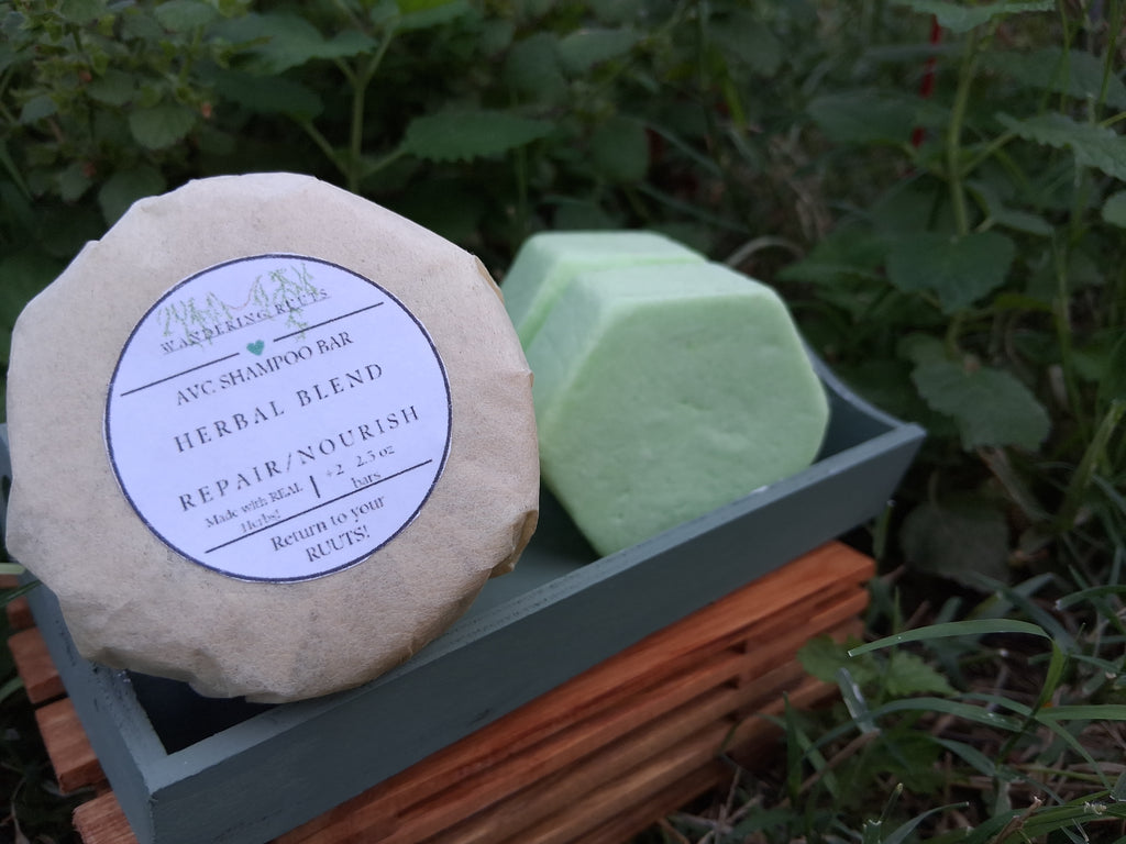 AVC Shampoo Bars: Herbal Blend (2-pk of 2.5oz bars) *Rice-based*