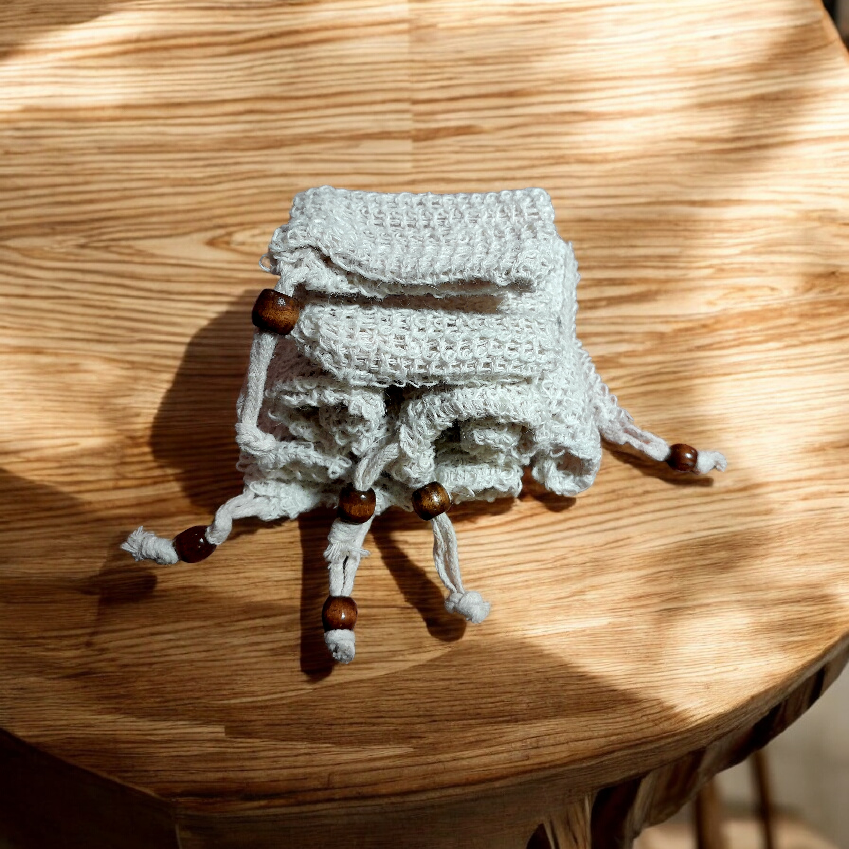 Exfoliating Soap Pouch/Hanger (Plant-Based🌿)