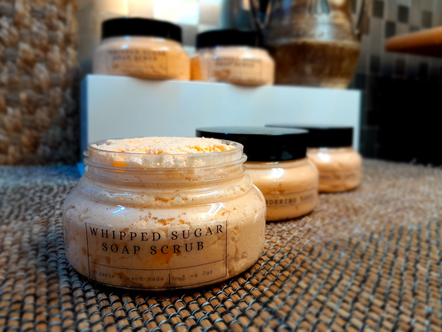🍊🍦Orange Creamsicle🍦🍊 Whipped Sugar Soap Scrub 5oz