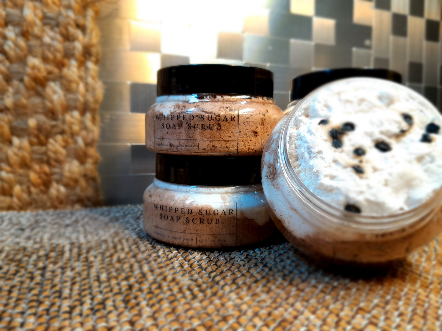 🍫🫐MochaBerry🫐🍫 Whipped Sugar Soap Scrub 5oz