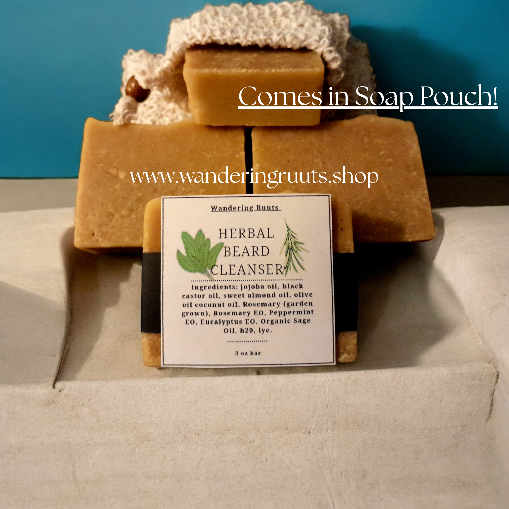 Herbal Beard Cleanser Bar