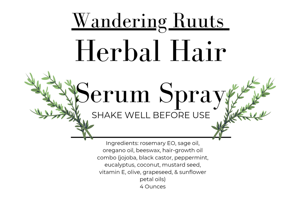 Herbal Hair Serum Spray