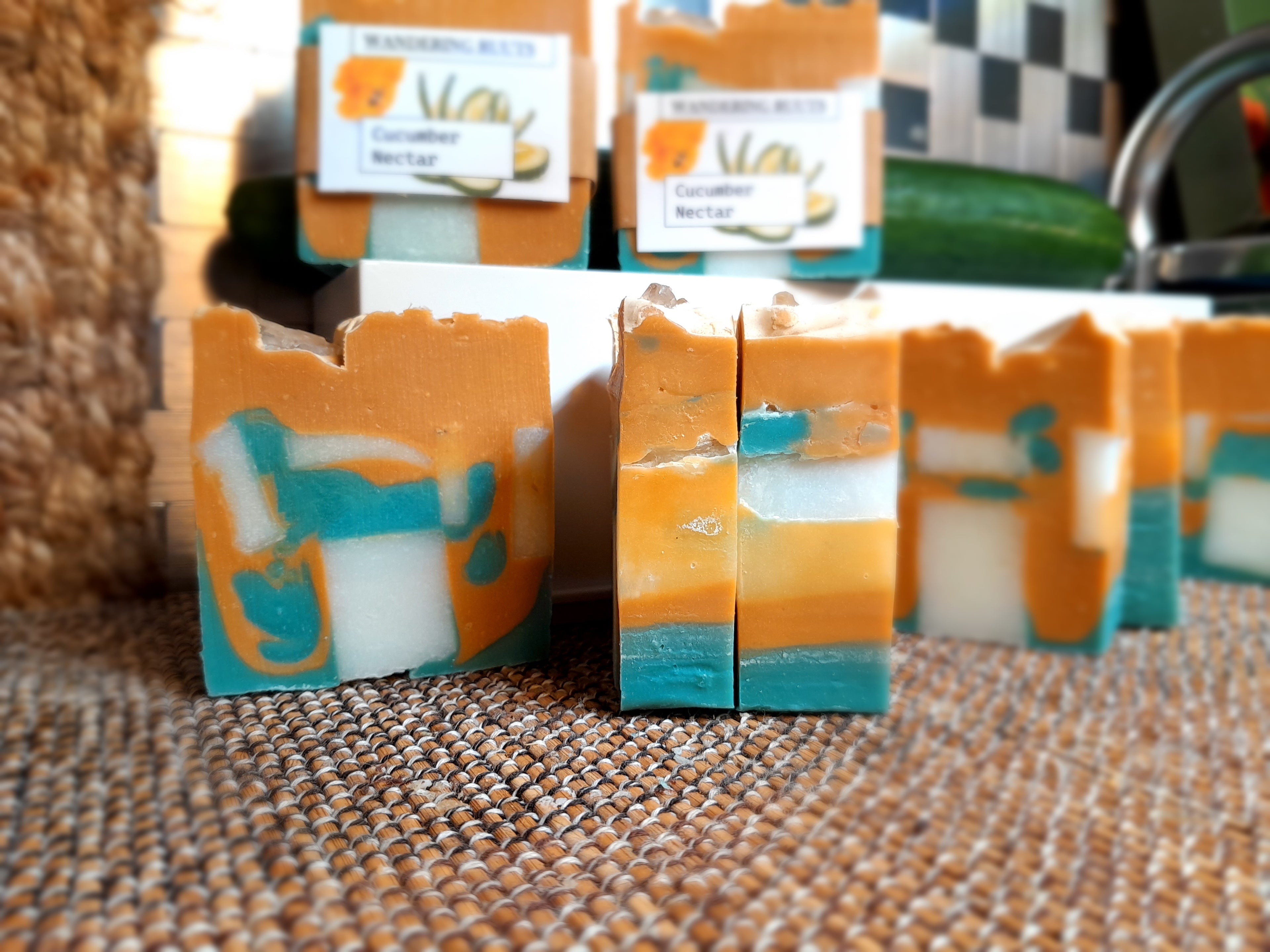 Cucumber Nectar Face&Body Soap