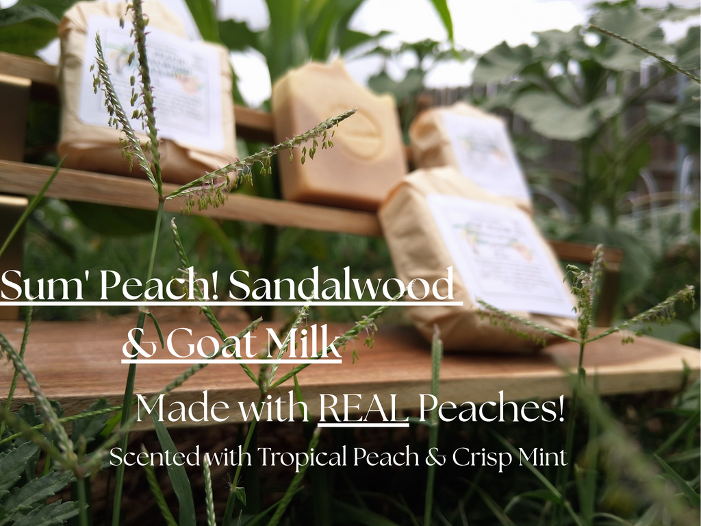 Sum' Peach! Sandalwood & Goat Milk Bar(cp)