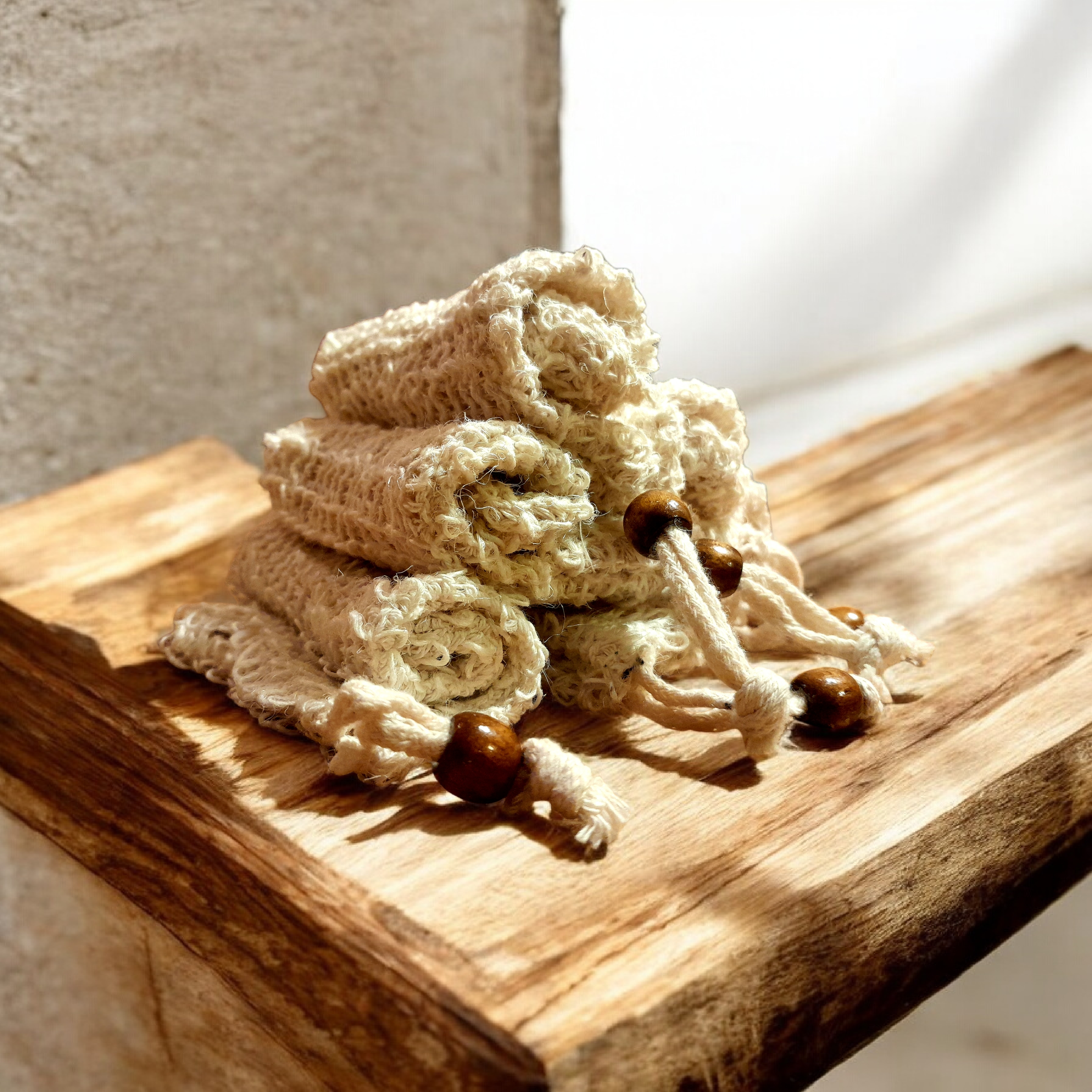 Exfoliating Soap Pouch/Hanger (Plant-Based🌿)