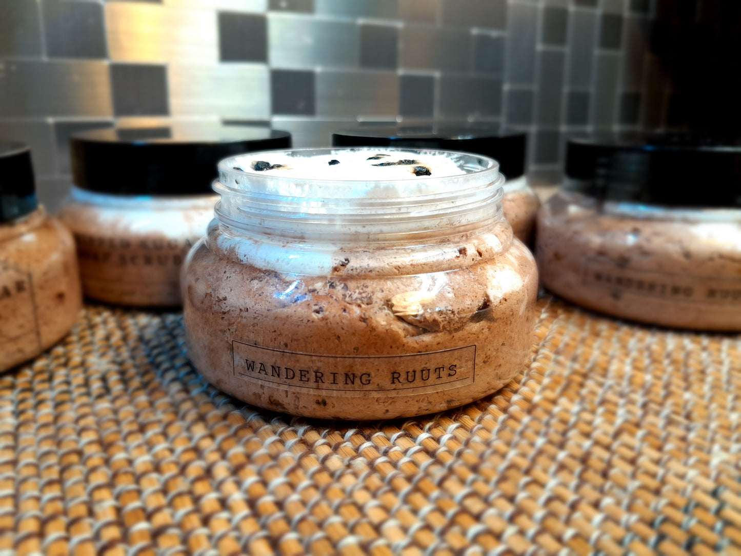 🍫🫐MochaBerry🫐🍫 Whipped Sugar Soap Scrub 5oz