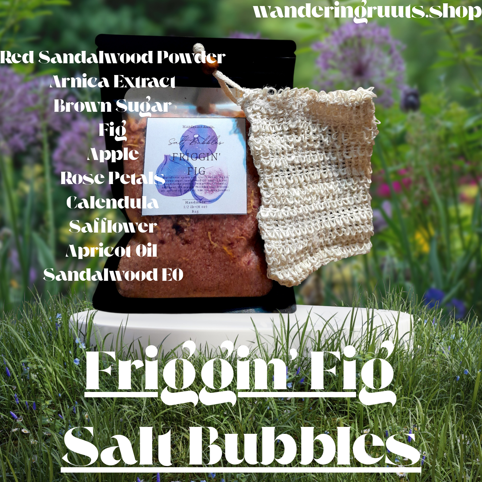🌺Friggin' Fig🌺 Salt Bubbles Soak Blend (2 for $25)