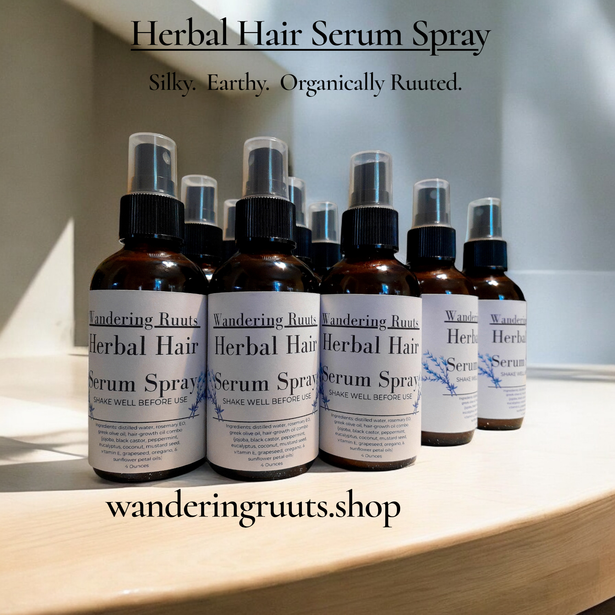 Herbal Hair Serum Spray